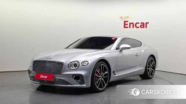 Bentley Continental GT 3rd Generation 2019 Серебряный из Кореи