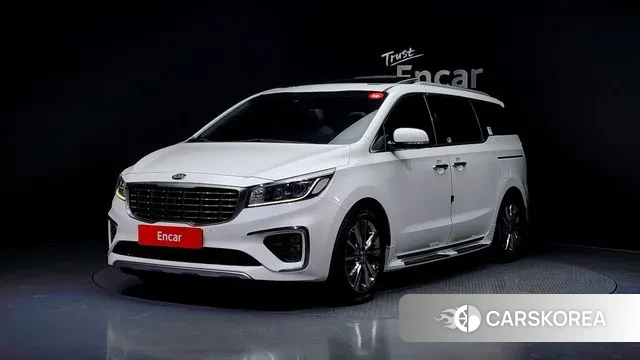 Kia The New Carnival 2018 Белый из Кореи