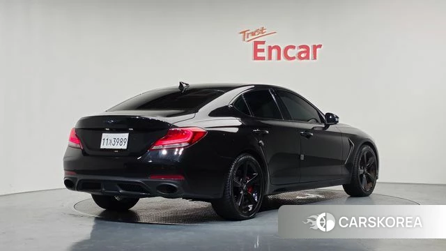 Genesis G70 2018 Черный из Кореи