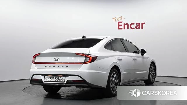 Hyundai Sonata (DN8) 2019 Белый из Кореи