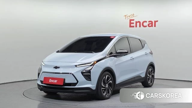 Chevrolet (GM Daewoo) New Bolt EV 2022 Небесно-голубой из Кореи
