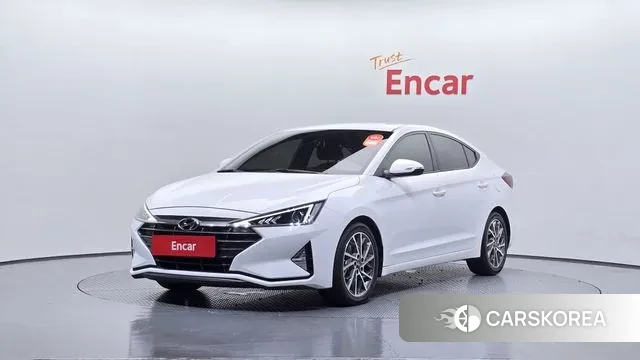 Hyundai The New Avante AD 2019 Белый из Кореи