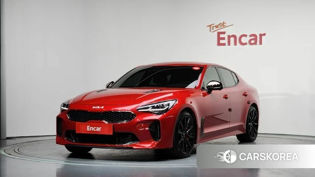 Kia Stinger Meister 2022 Красный из Кореи