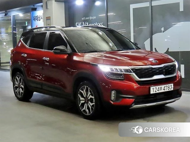 Kia Seltos 2020 Оранжевый из Кореи