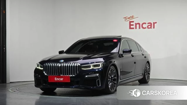 BMW 7 Series (G11) 2022 Черный из Кореи