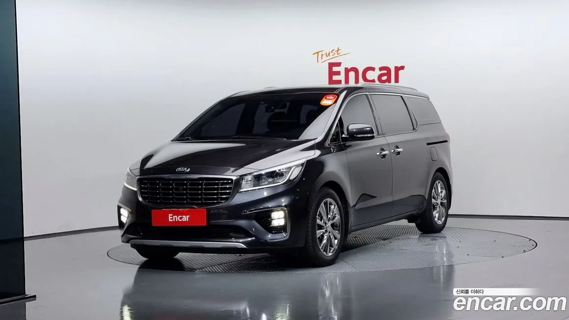Kia The New Carnival 2019 Серый из Кореи