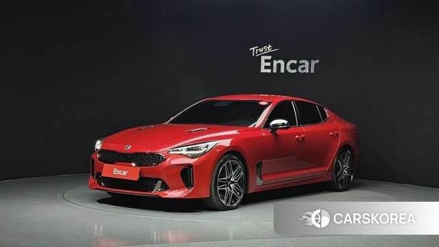 Kia Stinger Meister 2021 Красный из Кореи