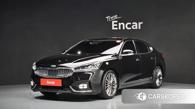 Kia Come New K7 2018 Черный из Кореи