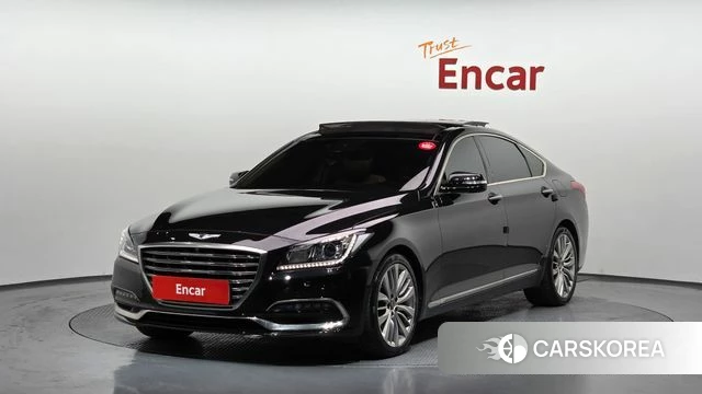 Genesis G80 2018 Черный из Кореи