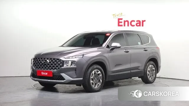 Hyundai The New Santa Fe 2022 Серый из Кореи