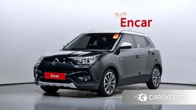 Ssangyong Tivoli Armor 2018 Зеленый из Кореи