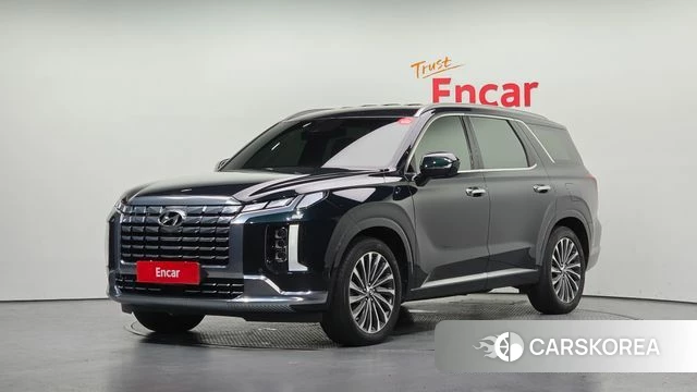 Hyundai The New Palisade 2022 Зеленый из Кореи