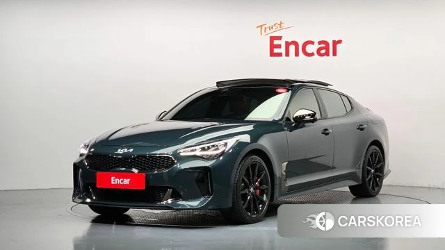 Kia Stinger Meister 2022 Синий нефрит из Кореи