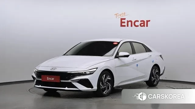 Hyundai The New Avante (CN7) 2023 Белый из Кореи