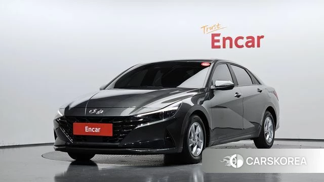 Hyundai Avante (CN7) 2022 Серый из Кореи