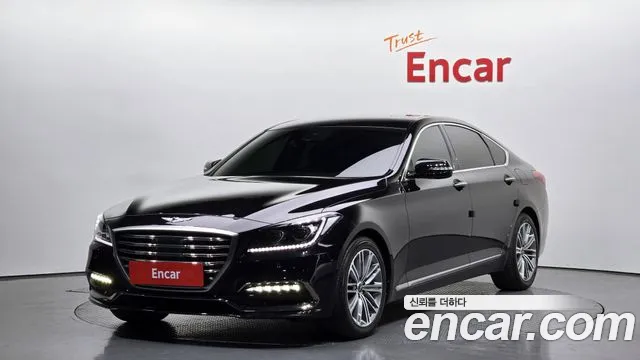 Genesis G80 2019 Черный из Кореи