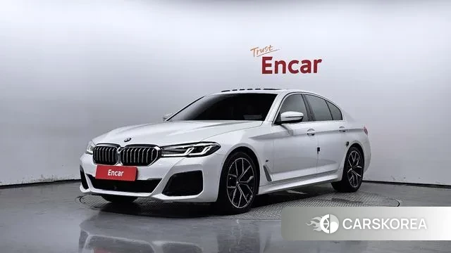 BMW 5 Series (G30) 2021 Белый из Кореи