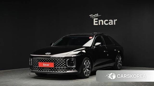 Hyundai Grandeur (GN7) 2023 Черный из Кореи