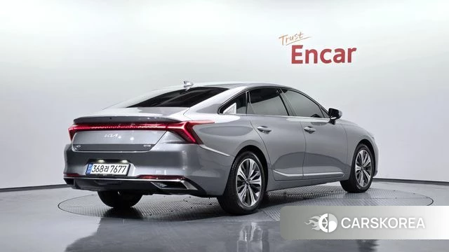 Kia K8 Hybrid 2022 Серебряный из Кореи