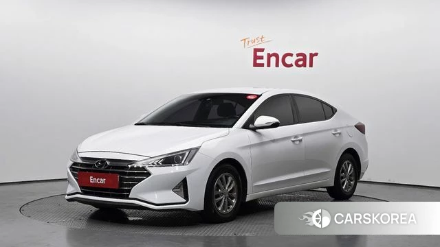 Hyundai The New Avante AD 2019 Белый из Кореи