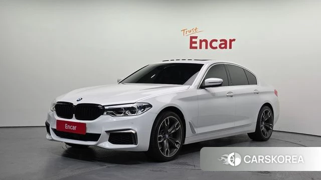 BMW 5 Series (G30) 2018 Белый из Кореи
