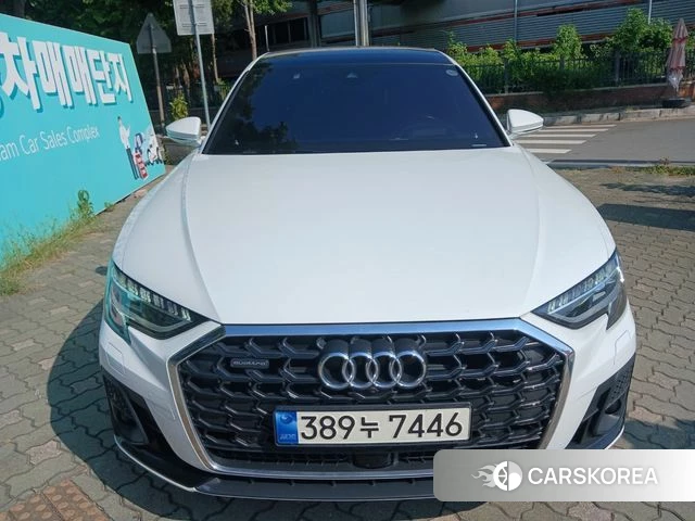 Audi A8 (D5) 2023 Белый из Кореи