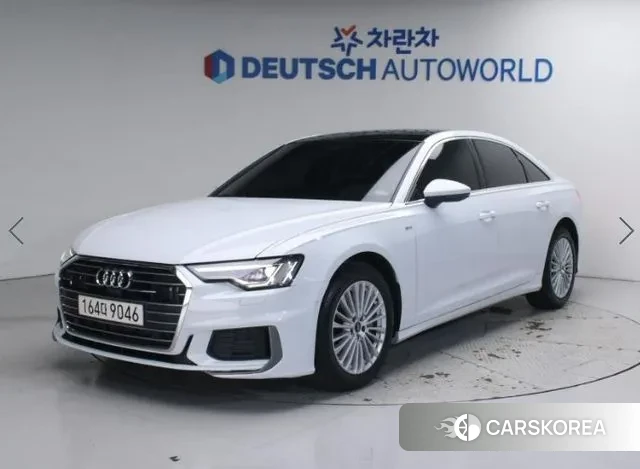 Audi A6 (C8) 2021 Белый из Кореи