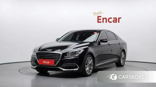 Genesis G80 2018 Черный из Кореи