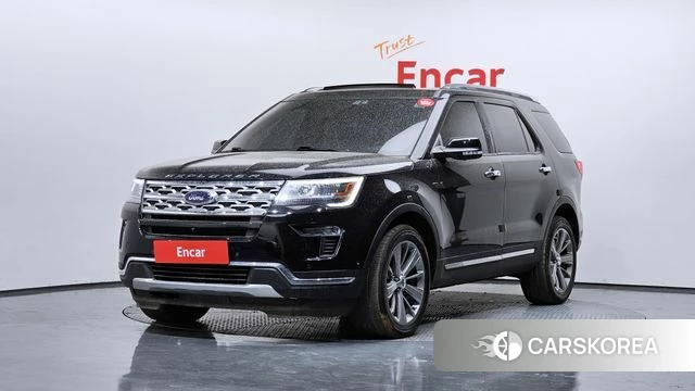 Ford Explorer 2018 Черный из Кореи