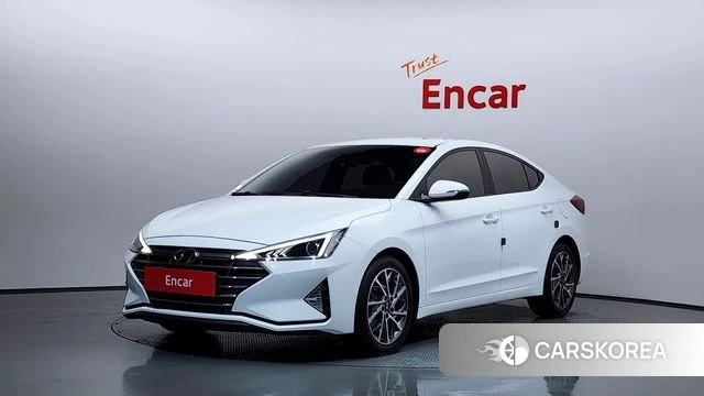 Hyundai The New Avante AD 2019 Белый из Кореи