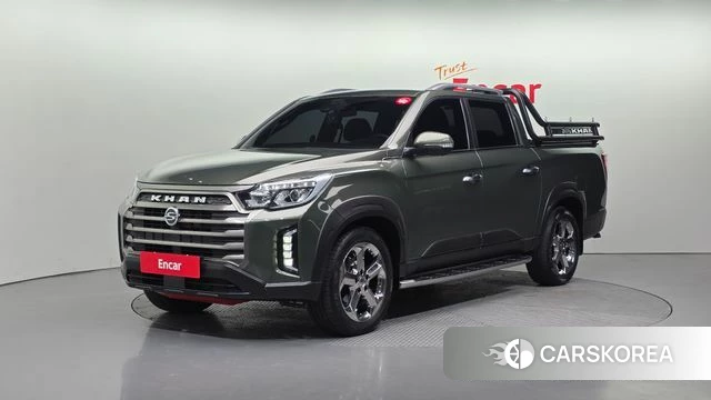 Ssangyong The New Rexton Sports Cannes 2021 Темно-зеленый из Кореи