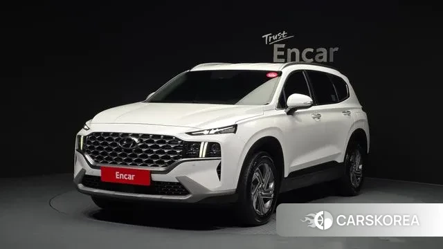 Hyundai The New Santa Fe 2023 Белый из Кореи