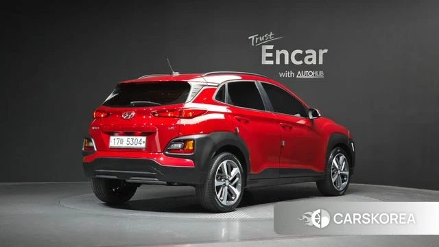 Hyundai Kona 2018 Красный из Кореи