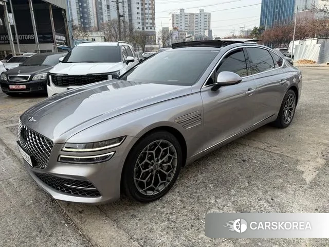 Genesis G80 (RG3) 2023 Серебряный из Кореи