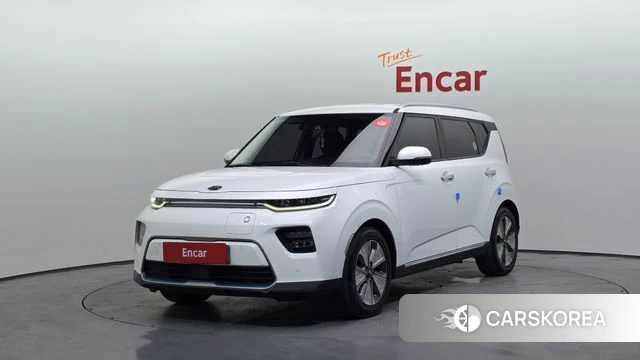 Kia Soul Booster EV 2020 Белый из Кореи