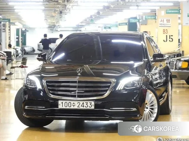 Mercedes-Benz S-Class W222 2019 Черный из Кореи