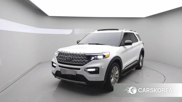 Ford Explorer 6th Generation 2021 Белый из Кореи