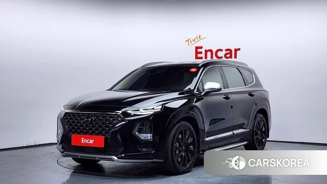 Hyundai Santa Fe TM 2018 Черный из Кореи