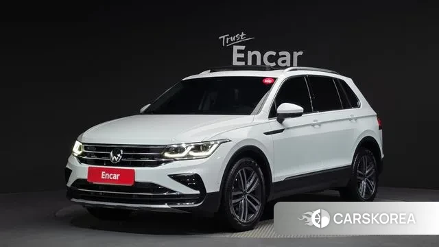 Volkswagen Tiguan second Generation 2023 Белый из Кореи
