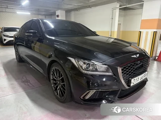 Genesis G80 2018 Черный из Кореи