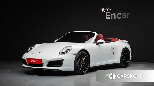 Porsche 911 2018 Белый из Кореи