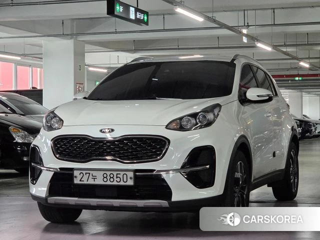 Kia Sportage The Bold 2019 Белый из Кореи