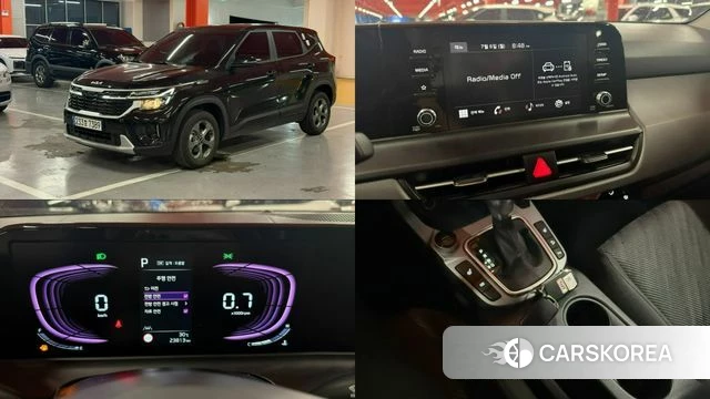 Kia The New Seltos 2024 Черный из Кореи