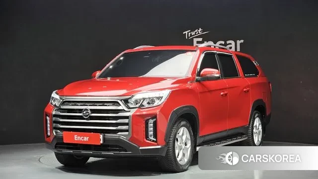 Ssangyong The New Rexton Sport 2022 Красный из Кореи