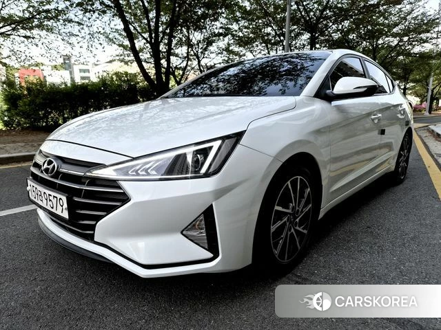 Hyundai The New Avante AD 2020 Белый из Кореи