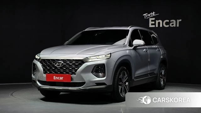 Hyundai Santa Fe TM 2018 Серебряный из Кореи