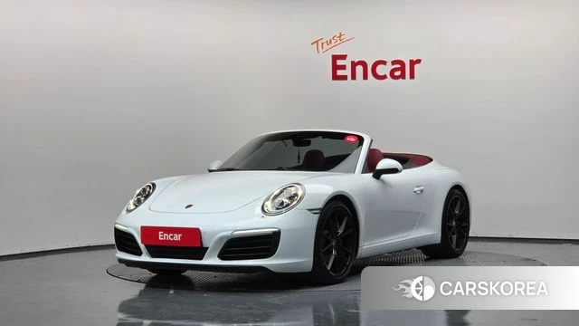 Porsche 911 2018 Белый из Кореи