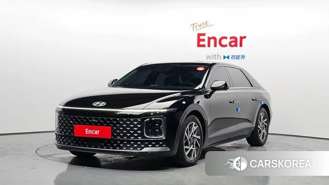 Hyundai Grandeur Hybrid (GN7) 2023 Черный из Кореи