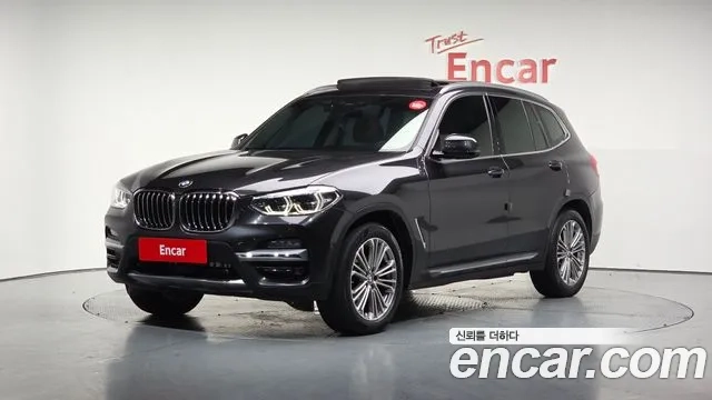 BMW X3 (G01) 2020 Черный из Кореи