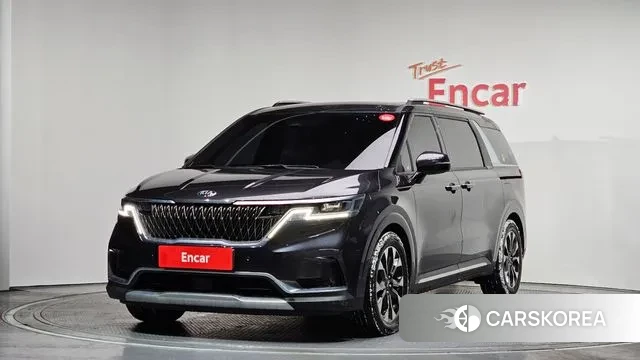 Kia Carnival 4th generation 2021 Серый из Кореи